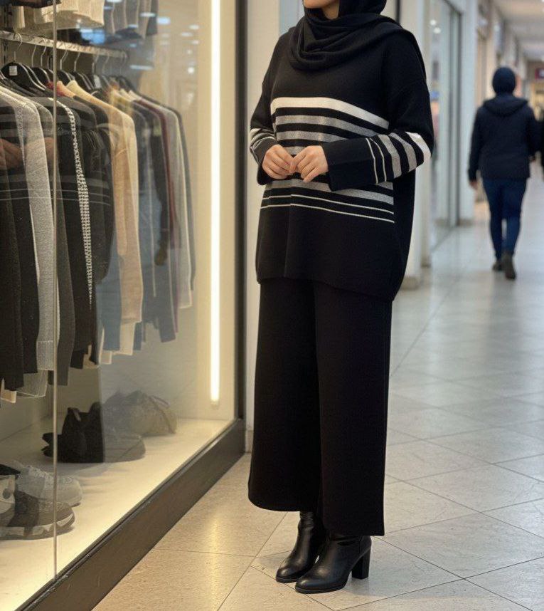  بافت بلوز دامن   