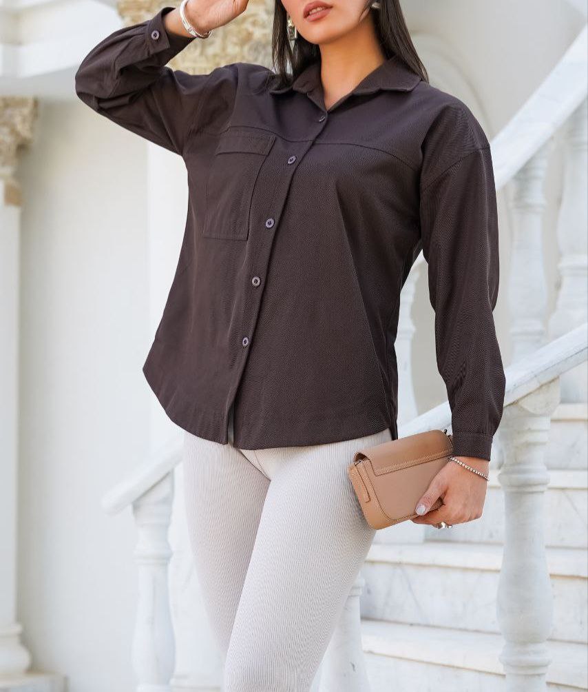 مانتو جیب دار   